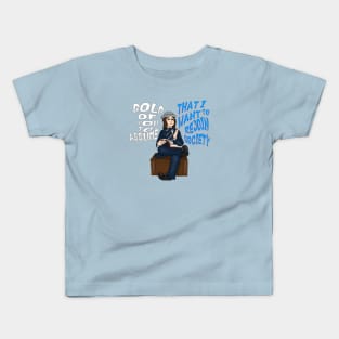 Bold of You to Assume V.2 (Small Design) Kids T-Shirt